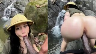 Auhneesh Nicole Sexo Interracial Al Aire Libre Vídeos Porno Gratis SEXO
