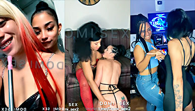 Dominicana Nataly Rodríguez mamando tetas y totos