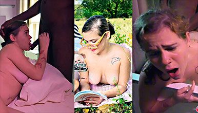 Dominicana Peluchita Ashley un negro le destroza el toto duro