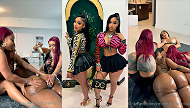 Double Dose Twins en una increible loca orgia lesbica