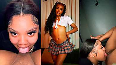 Drippin Velvet comiendole el toto muy bien a su amiga