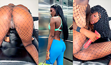 La Chama Brenda Perlaza haciendoce tremenda paja