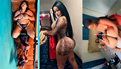 Stephany Pérez en un candente trio de putas lesbianas