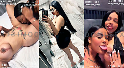 Mami Kim Megane Janell y María idelis estas tres putas lesbianas