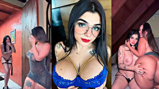 Mexicana Karely Ruiz con una linda lesbiana con tremendo culo