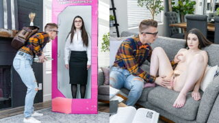 Nerd recibe intensas lecciones de sexo después de la escuela con Fembot versión 2.0