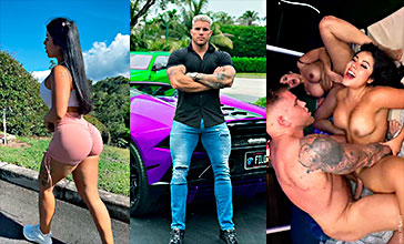 Steffy Moreno y Sara Retali singando rico en tríos contra Filou