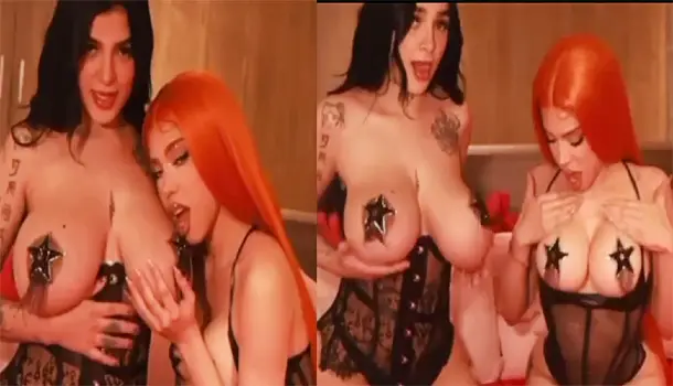 Videos porno Xleche de Karely Ruiz And Yeri MUA Se Tocan la Chichis En Porno Corto