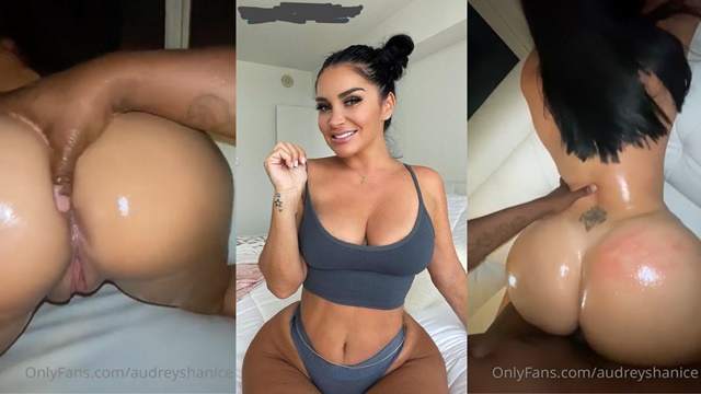 Audrey Shanice Oiled Ass Fucking Doggystyle