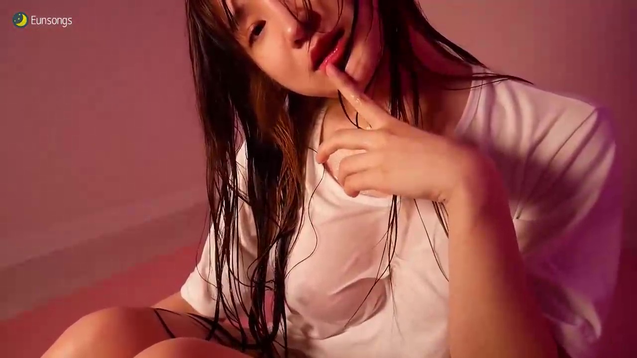 Eunsongs asmr tamola húmeda camiseta masaje videocamisco