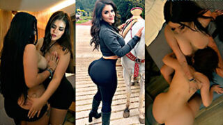 Mei Cornejo con una amiga haciendo porno lesbico
