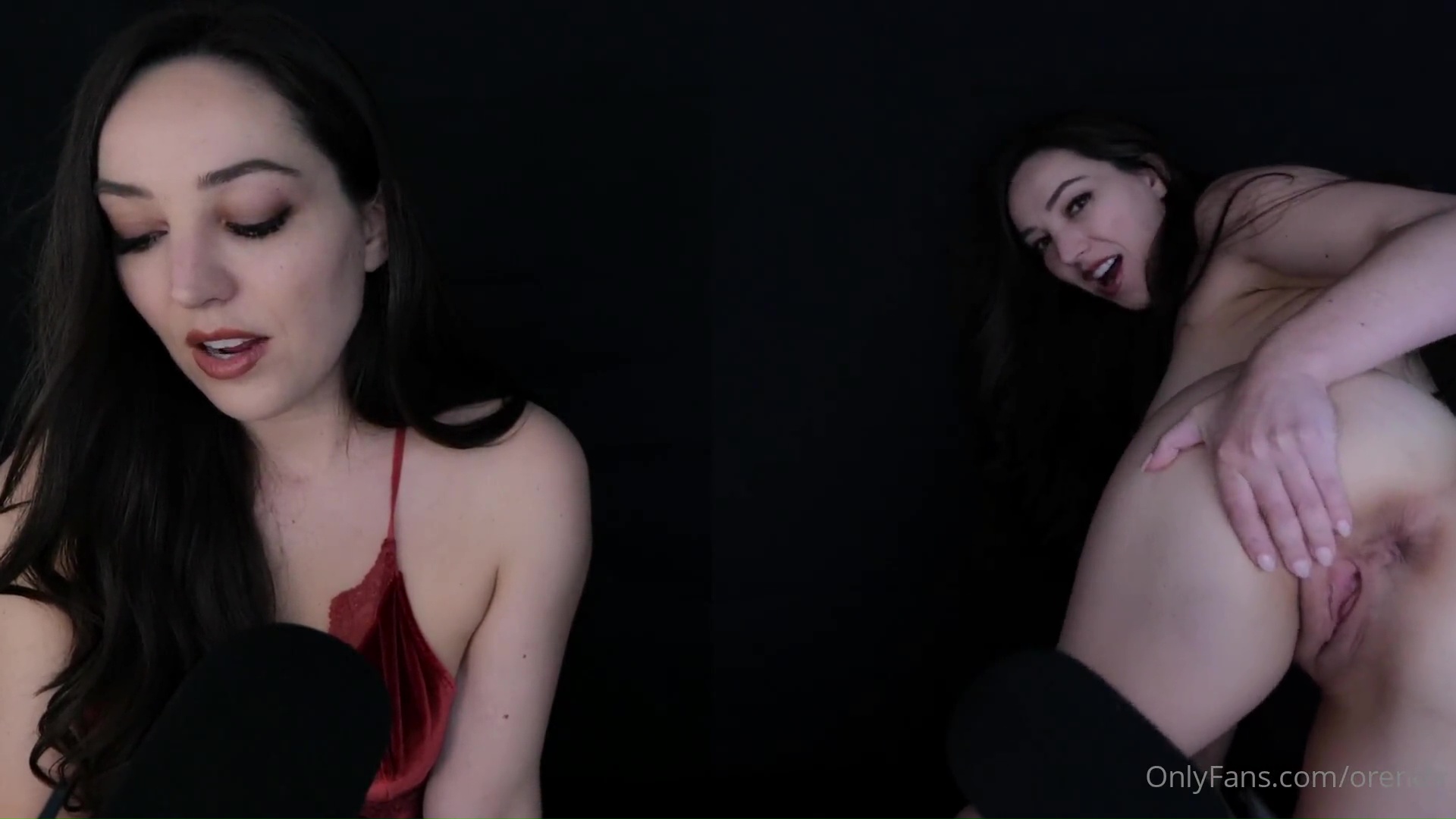 ORENDA ASMR Twin Sister Porn Nude Video